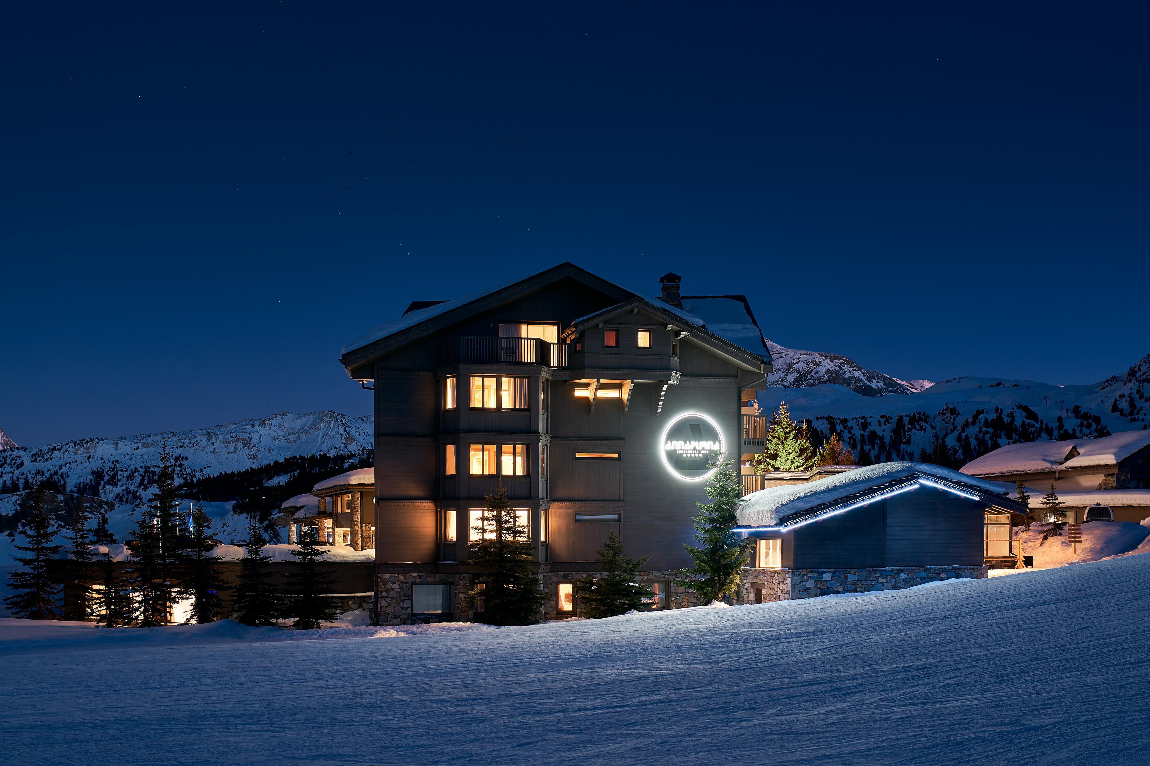 Hotel Annapurna Courchevel Exterior foto