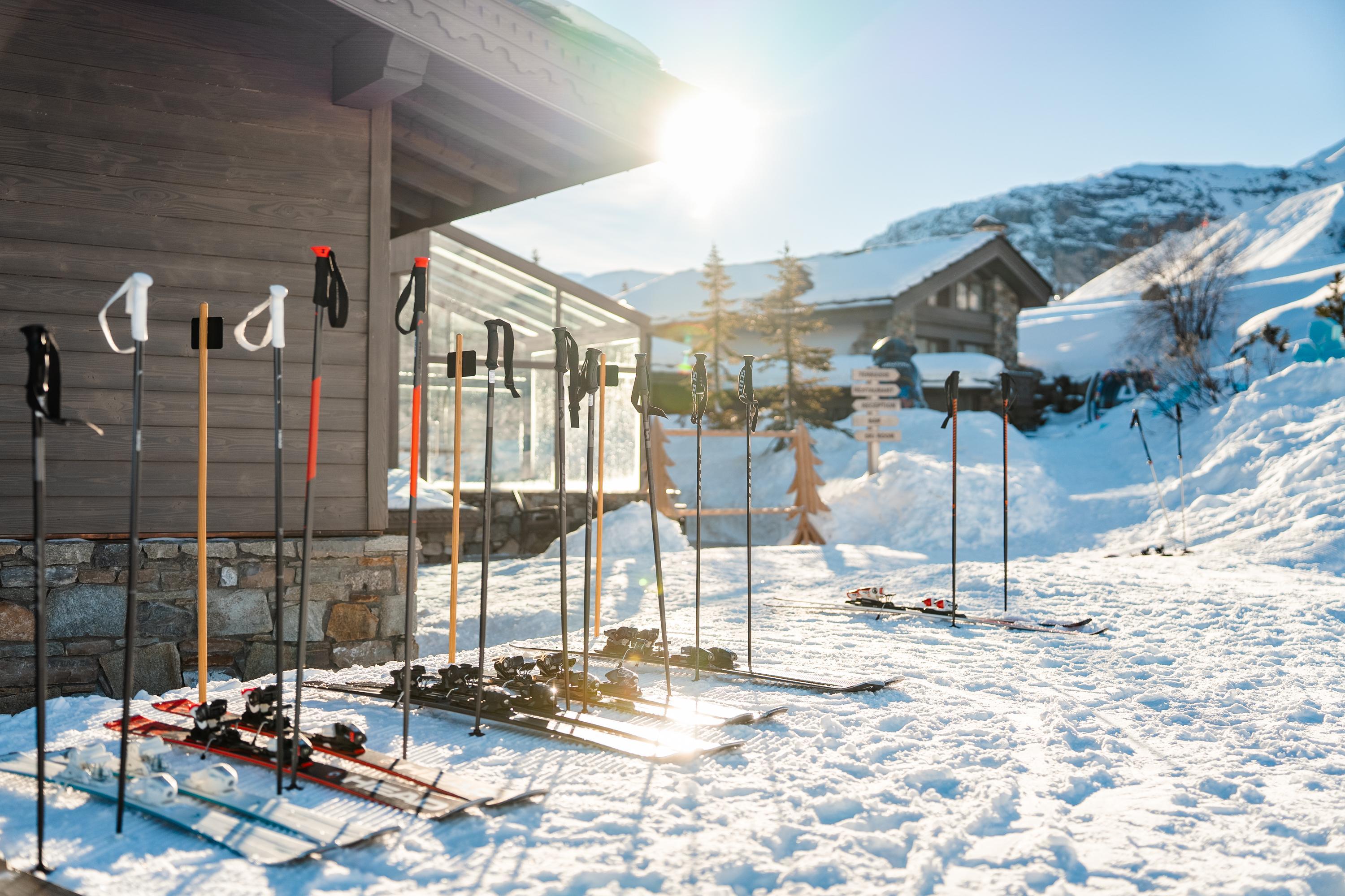 Hotel Annapurna Courchevel Exterior foto